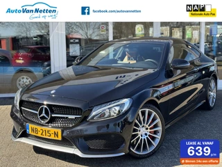 Mercedes C-klasse Coupé AMG 43 3.0 V6 Biturbo 368pk Automaat, 4MATIC,Leder,Xenon,Keyless,