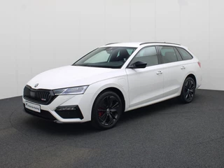 Skoda Octavia Combi 1.4TSI 180kW/245PK RS iV PHEV DSG · Apple Car Play  · Parkeersensoren · Stoelverwarming