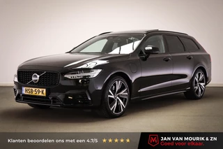 Volvo V90 2.0 T6 Plug-in hybrid AWD Ultimate Dark | LEDER PACK | PANORAMADAK | 360 CAMERA | TREKHAAK