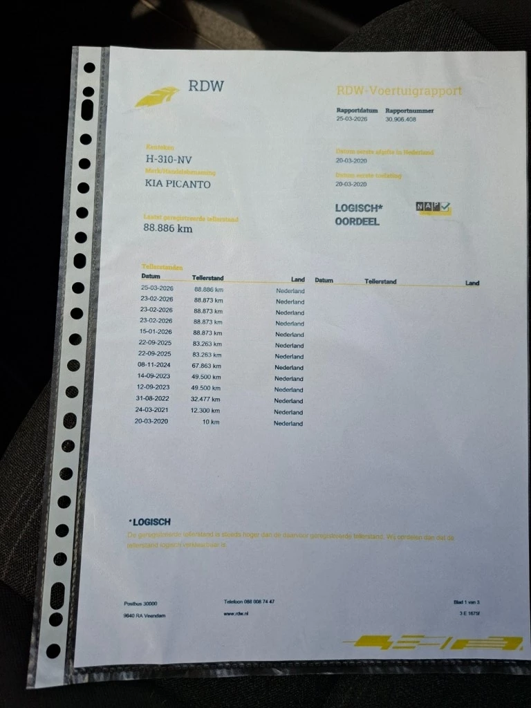 Hoofdafbeelding Kia Picanto