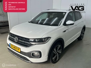 Hoofdafbeelding Volkswagen T-Cross Volkswagen T-Cross 1.0 TSI R-Line LED CarPlay ACC PDC Clima