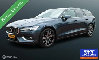 Volvo V60 2.0 B4 Inscription 200 pk, Leer, Memory, stoel + stuur verwarming, Adaptief Cruis, Camera, Full Led, Clima,18 inch Lmv, Donker glas.