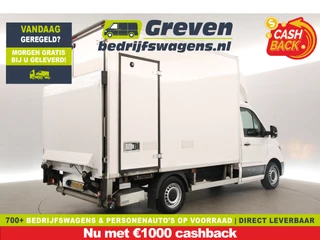 Volkswagen Crafter 35 2.0 TDI | 141PK | Koelwagen 2 C° | Nachtkoeling | Bakwagen | Laadklep | Laadbak | Zijdeur | Koelauto | Airco | Cruise | 3 Persoons
