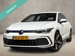 Volkswagen Golf 1.4 eHybrid GTE 245Pk Automaat (APPLE CARPLAY, GROOT NAVI, GETINT GLAS, KEYLESS, SPORTSTOELEN, PARKEERSENSOREN, SFEERVERLICHTING, NIEUWE APK, NIEUWSTAAT)