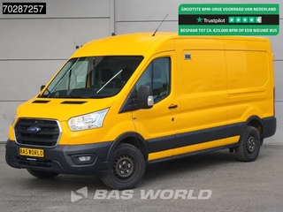Ford Transit 170pk L3H2 Trekhaak Airco Cruise Camera Parkeersensoren Werkplaatsinrichting Euro6 L3 11m3 Airco Trekhaak Cruise control