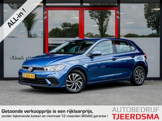 Volkswagen Polo 1.0 TSI Life | Origineel Nederlands | Navigatie | Apple Carplay | Android Auto | Adaptieve Cruise Control | Airco | Metallic Lak | Lichtmetalen Velgen | LED Koplampen | DAB+ | 95PK |