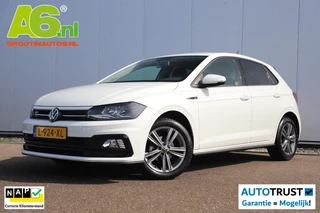Volkswagen Polo 1.0 TSI R-Line Edition 95PK NAP! Navigatie Achteruitrijcamera Carplay Android 16 inch LMV Privacy Glass