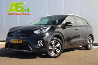 Kia Niro 1.6 GDi Hybrid DynamicLine Automaat Half Leder Navigatie Camera Adaptive Cruise Lane Assist Clima Carplay Android