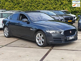 Hoofdafbeelding Jaguar XE Jaguar XE 2.0 Turbo (240 pk) Prestige | Storm Grey | Panorama | Meridian | Cold Climate Pack