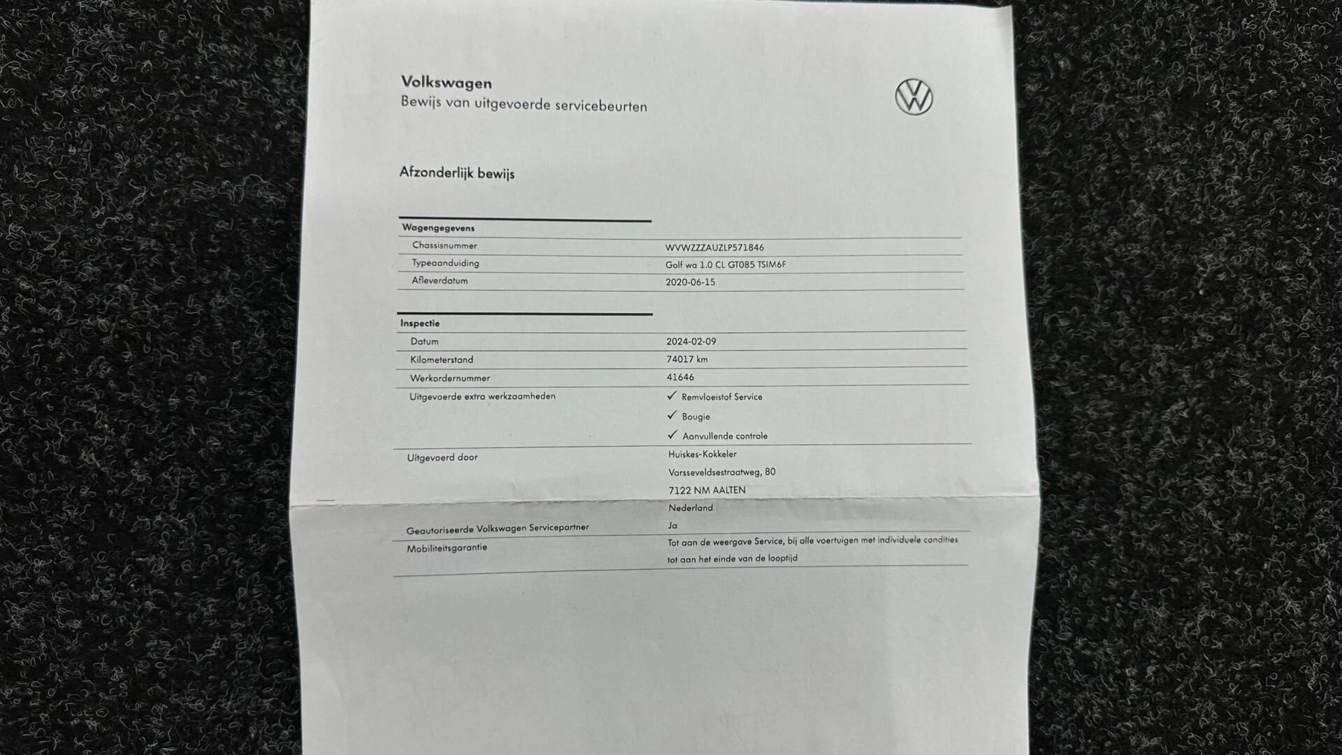 Hoofdafbeelding Volkswagen Golf