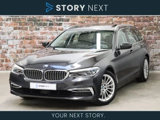 BMW 5 Serie Touring 520i High Executive Luxury Line Automaat / Head-Up Display / Active Steering / Panoramadak / Driving Assistant / Stoelventilatie / Verwarmd Stuurwiel / Comfort Access / DAB / Achteruitrijcamara / Hifi / 19 Inch