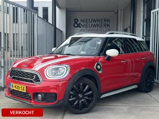 MINI Countryman Mini Cooper S E Hybrid ALL4 Chili | HEAD-UP DISPLAY | LEDER | SCHUIF/KANTELDAK | CARPLAY/ANDROID | CAMERA | NAVI | ADAPTIVE CRUISE CONTROL | KEYLESS | CLIMATE CONTROL | PDC V+A | LMV 18'' | STOELVERWARMING