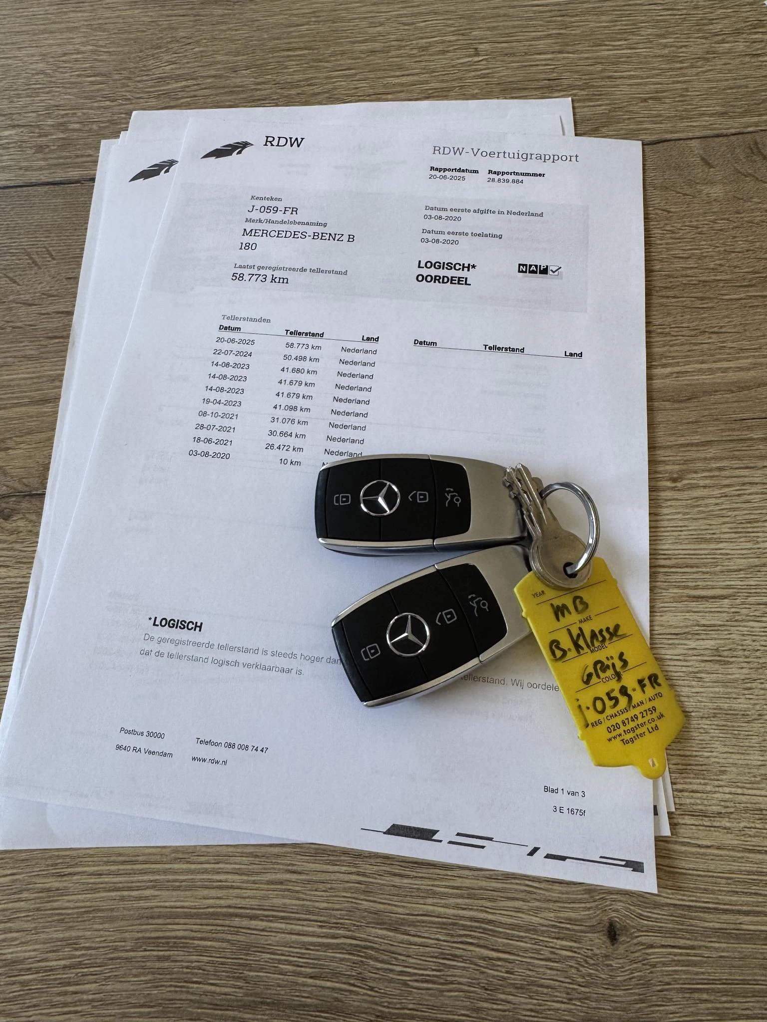 Hoofdafbeelding Mercedes-Benz B-Klasse
