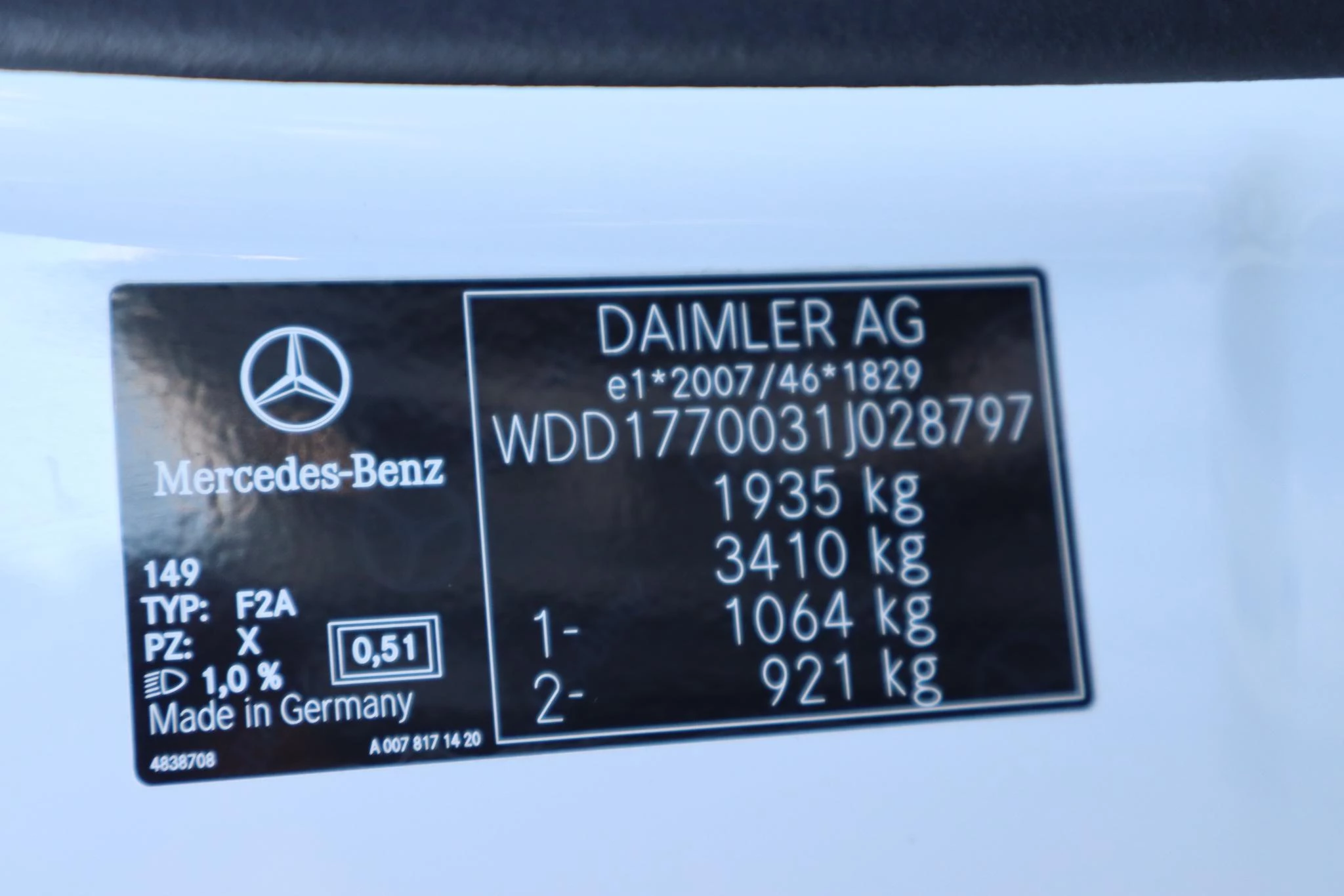 Hoofdafbeelding Mercedes-Benz A-Klasse