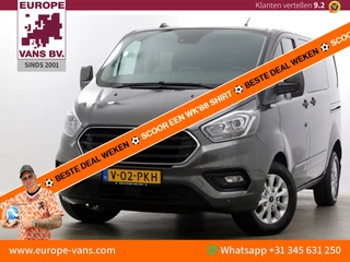 Ford Transit Custom 2.0 TDCI 130pk L1H1 D.C. Limited Airco/Navi/2x Schuifdeur 03-2021