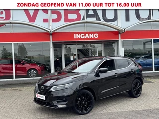 Nissan QASHQAI 1.3 DIG-T AUT. N-TEC 160PK HALF-LEER PANO-DAK 360-CAMERA AIRCO LMV PDC