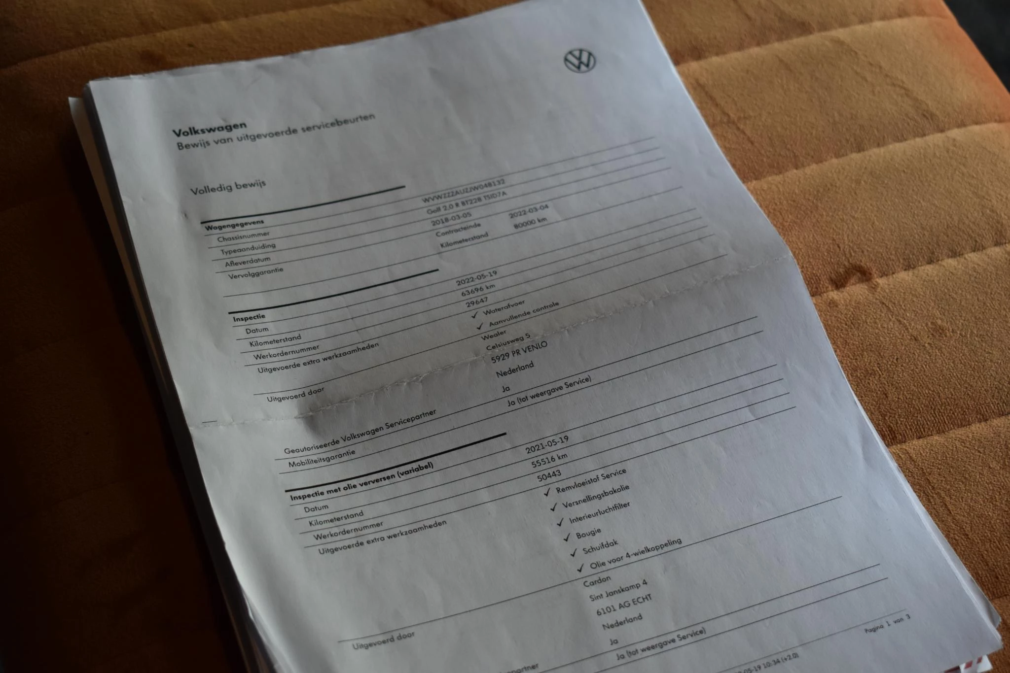 Hoofdafbeelding Volkswagen Golf