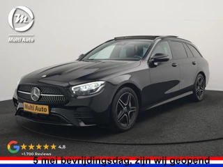 Mercedes-Benz E-Klasse Estate 300 e AMG Line PHEV 320pk Dealer O.H. | Panodak | Camera | Alcantara Sportstoelen Verwarmd | Sfeerverlichting | Blis | Apple Carplay | Night Pakket | Virtual | Navigatie | DAB | Plug In Hybrid |