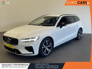 Volvo V60 2.0 T6 Recharge AWD R-Design Expression PHEV 340PK Airco ECC Navi Carplay PDC VA + Camera Full LED Trekhaak Privacy Glass Winter Pack Sensus connect High Performance Cruise Control