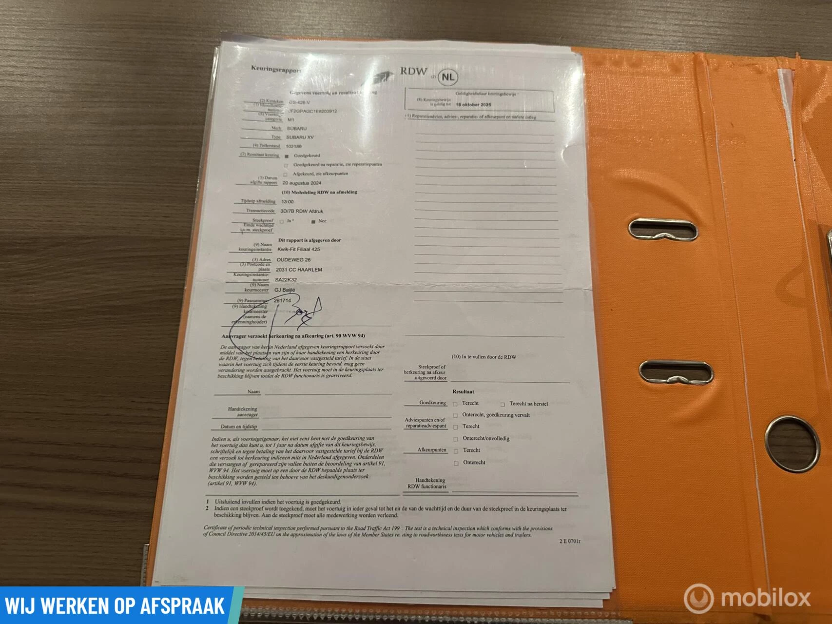 Hoofdafbeelding Subaru XV