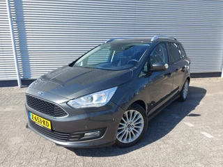Hoofdafbeelding Ford Grand C-Max Ford Grand C-Max 1.0 Titanium, airco,cruise,navigatie/camera,stoel/stuurverwarming,voorruit verwarmd,parkeersensoren,