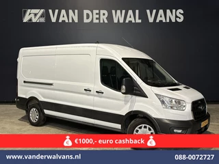 Ford Transit 2.0 TDCI 131pk L3H2 Euro6 Airco | Camera | Navigatie | Apple Carplay | Cruisecontrol | Stoelverwarming Android Auto, Verwarmde voorruit, Parkeersensoren, Bijrijdersbank