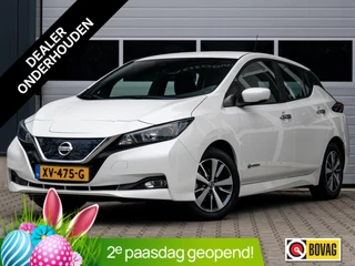 Nissan LEAF N-Connecta 40 kWh|1e EIGENAAR|CAMERA|ADAPT. CRUISE|CARPLAY|CLIMATE|KEYLESS|DODEHOEKDETECTIE