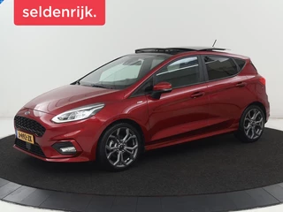 Ford Fiesta 1.0 EcoBoost ST-Line | 1e eigenaar | Panoramadak |  Carplay | Climate control | Parkeerhulp | Cruise control | DAB | Bluetooth | Keyless start