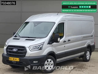 Ford Transit 165pk BPM VRIJ! Automaat 2025 model Dubbele schuifdeur L3H2 ACC 360camera Navi CarPlay Xenon Camera 11m3 Airco