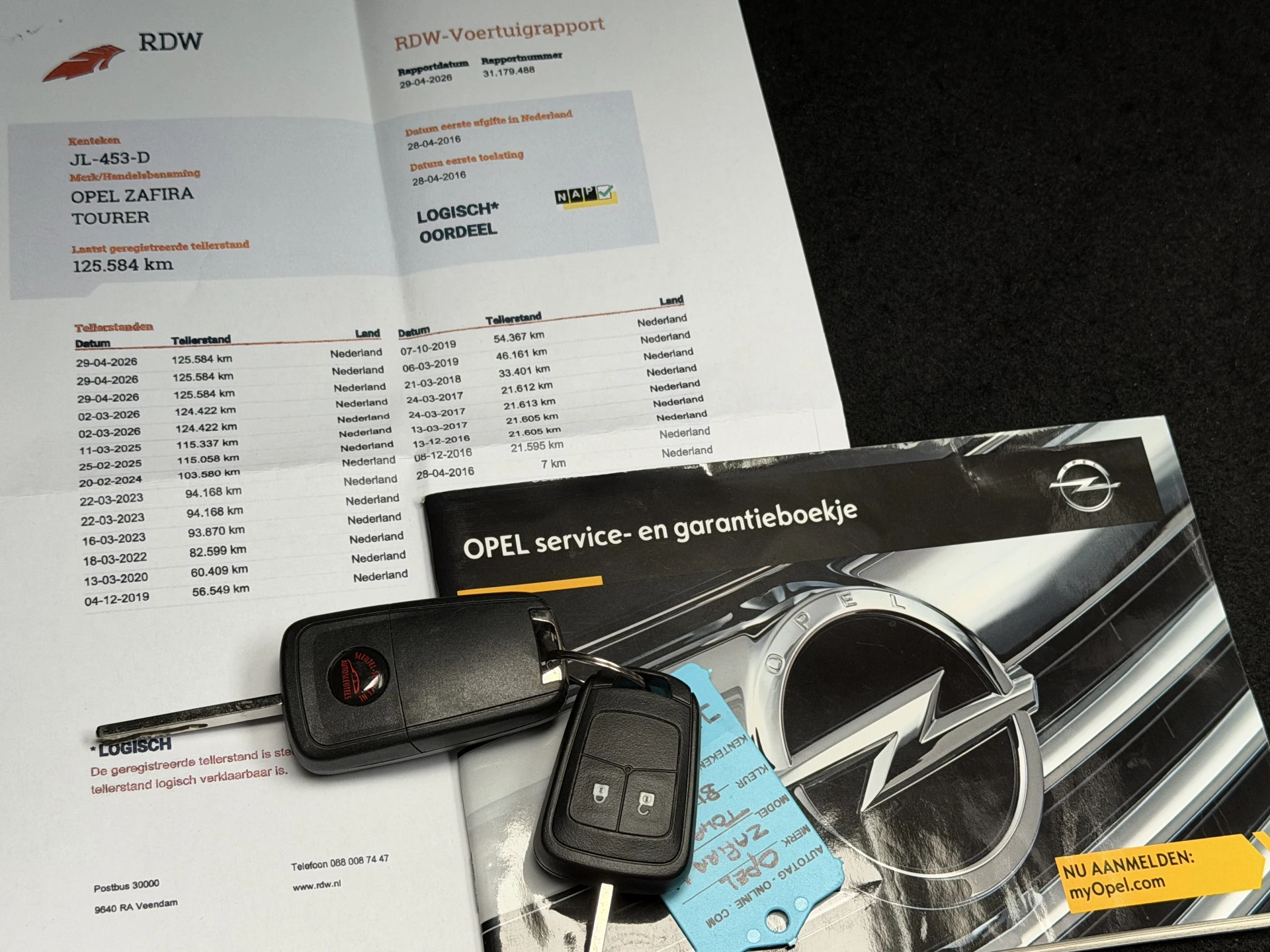 Hoofdafbeelding Opel Zafira