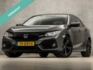 Honda Civic 1.0 i-VTEC Sport Automaat (NAVIGATIE, CAMERA, ZWART HEMEL, SPORTSTOELEN, ADAPTIVE CRUISE, TREKHAAK, NIEUWE APK, NIEUWSTAAT)