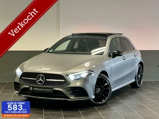Hoofdafbeelding Mercedes-Benz A-Klasse Mercedes A-klasse 250 e Plug-In AMG | Camera | Pano | Trekhaak | Sfeer | Dodehoek | Carplay |