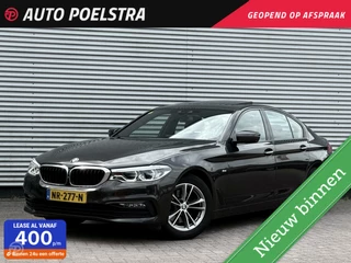 BMW 5-serie 520d High Executive Sport Line Schuifdak HUD Rondomzicht Camera Leder Apple CarPlay LED Stoelverwarming