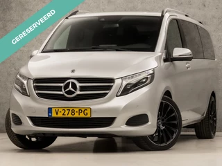 Mercedes-Benz V-Klasse 200d Lang DC Automaat (MARGE, NAVIGATIE, STOELVERWARMING, CAMERA, TREKHAAK, SFEERVERLICHTING, ZWART HEMEL, CRUISE, NIEUWSTAAT)