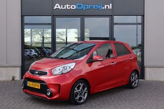 Kia Picanto 1.2 CVVT 86pk SportLine Clima, half Leder, Stoelverwarming, PDC, LM-Velgen