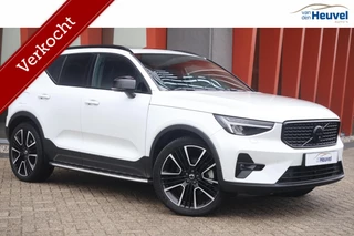 Volvo XC40 T5 Recharge Ultimate Dark | Stoelverwarming | Trekhaak | Leder | BLIS | Piot Assist | Glossy Black | Full Options