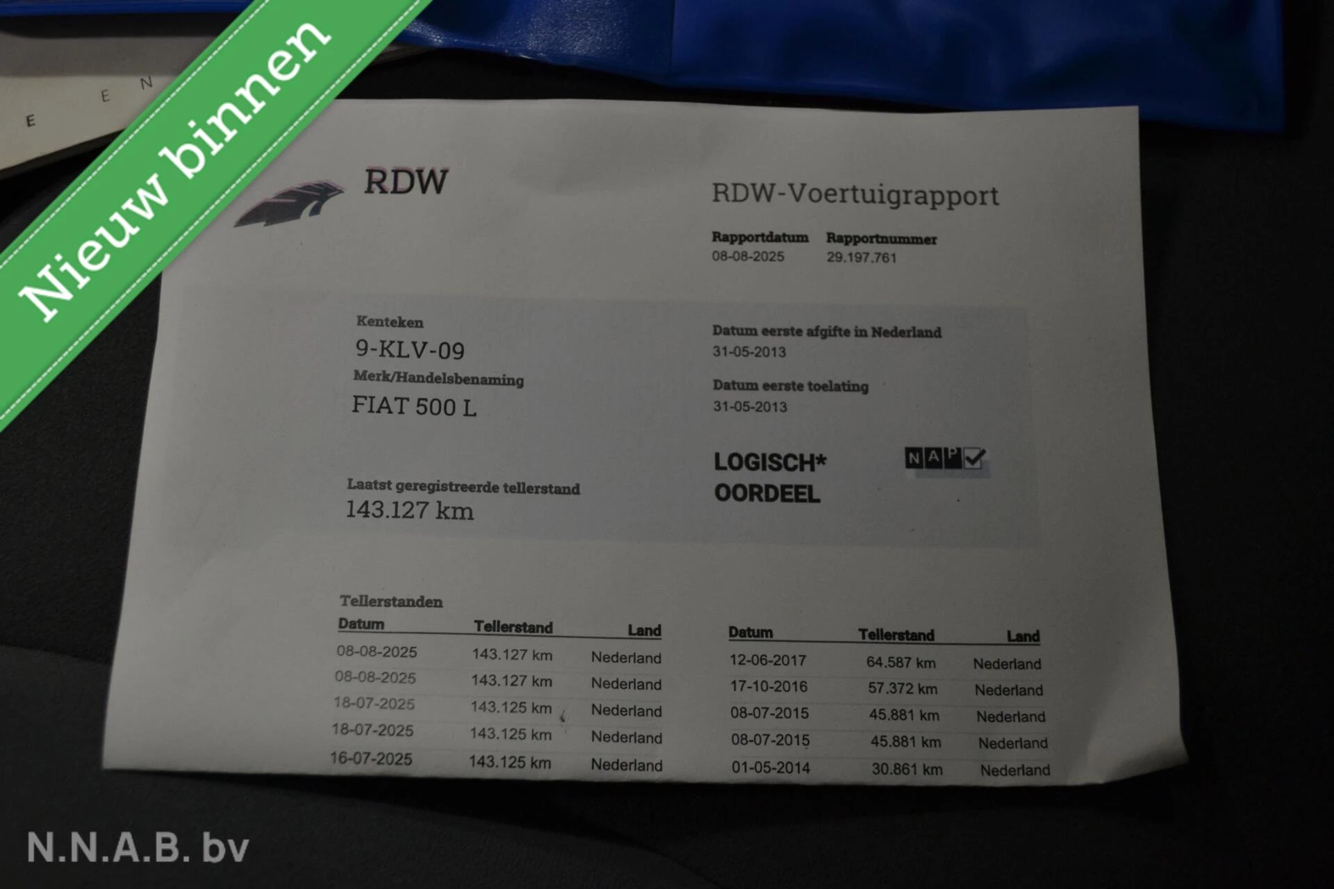 Hoofdafbeelding Fiat 500L