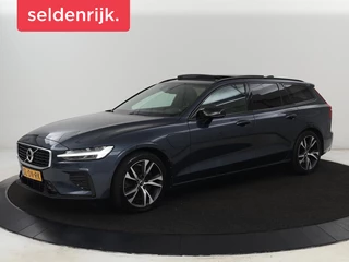 Volvo V60 2.0 T8 Recharge AWD R Design | Panoramadak |  Trekhaak | Adaptive cruise | Stoelverwarming | Harman/Kardon | Camera | Carplay | Half leder | Navigatie | Full LED | PHEV | Plug In