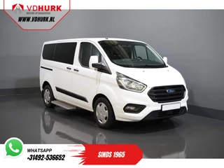 Ford Transit Custom Tourneo 2.0 TDCI € 30.182,- incl. BTW/BPM Trend Combi/ Kombi/ 9 Persoons/ 9 P/ Cruise/ PDC/ Airco