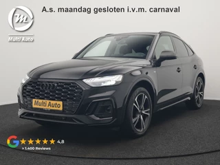 Audi Q5 Sportback 55 TFSI e Quattro 2x S-Line Plug In Hybrid 367pk PHEV | Luchtvering | Sfeerverlichting | Bang & Olufsen | Valcona Sportstoelen Verwarmd | Camera | Apple Carplay | Virtual | Keyless | Navigatie | DAB | 20"L.M |