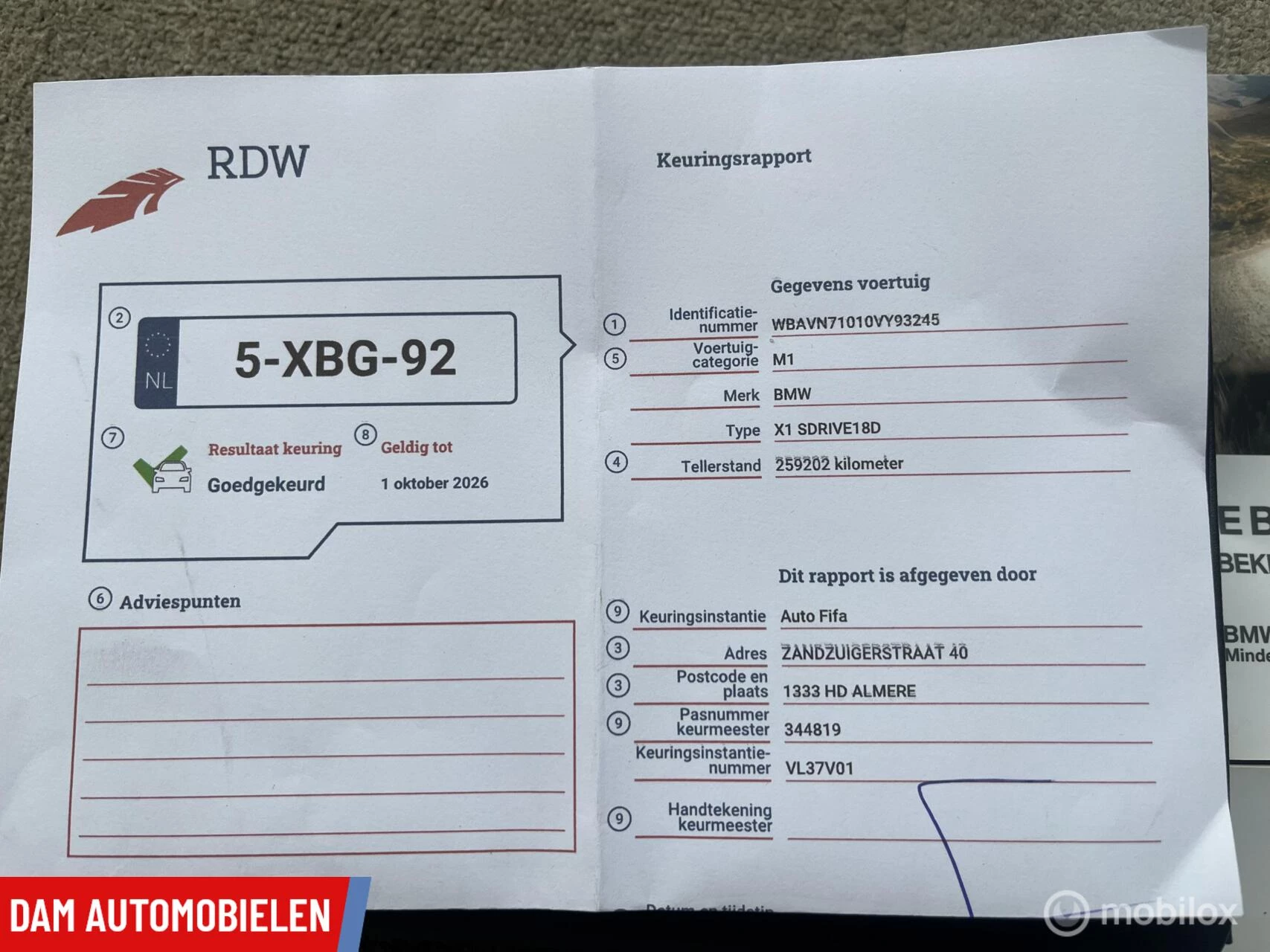 Hoofdafbeelding BMW X1