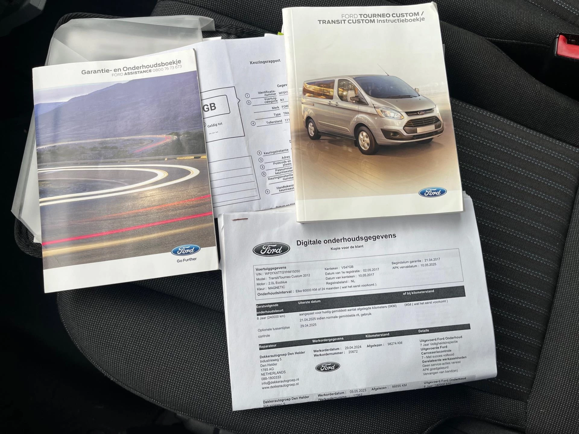 Hoofdafbeelding Ford Transit Custom