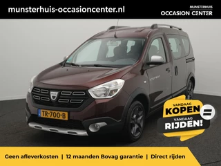 Dacia Dokker TCe 115 Stepway - RIJKLAARPRIJS - Achteruitrijcamera - Cruise Control - Stoelverwarming - Trekhaak