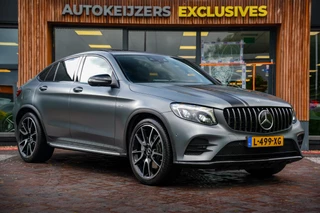Mercedes-Benz GLC-klasse Coupé AMG 43 4MATIC Schuifdak Burmester HUD Keyless Carbon Trekhaak 21''LM