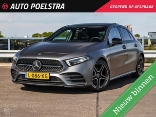 Mercedes-Benz A-klasse 180 AMG Panoramadak Sfeerverlichting Designo Selenite Grey Magno Matte