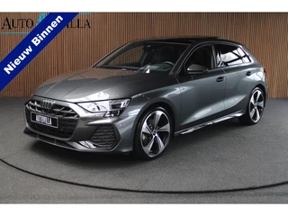 Audi A3 Sportback 35 TFSI 3X S-line Panodak ACC HUD 360 Leer Sonos PDC Carbon Elektr. achterklep LM velgen Climate (3-zone)
