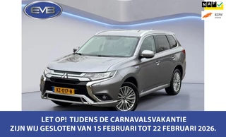 Mitsubishi Outlander 2.4 PHEV Pure+, vele opties, achteruitrijcamera, leder, 18 inch, trekhaak, NL auto met nap