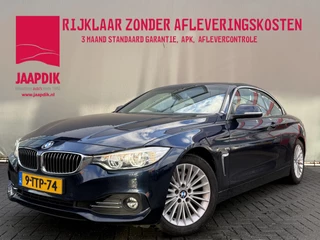 BMW 4 Serie Cabrio BWJ 2014 428i High 245 PK Executive TREKHAAK | FULL LED | STOELVERW. | NEK VERW. | LEDER | CARPLAY + ANDROID | NAVI | CLIMA | CRUISE | LMV | PDC