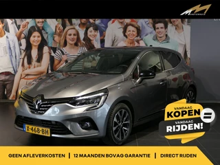 Renault Clio 1.0 TCe 90 Techno - Occasion Lease vanaf €414 p/m - Dealer onderhouden! - Dodehoek - Grootlichtassistent - Allseasons