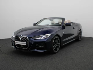 BMW 4 Serie 430i Cabrio High Executive | M Sportpakket | Stuurwielrand Verwarmd | DAB | HiFi | 19''